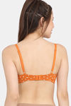 Rosaline Padded Wired 3/4th Coverage T-Shirt Bra - Autumn Maple — thumbnail 2